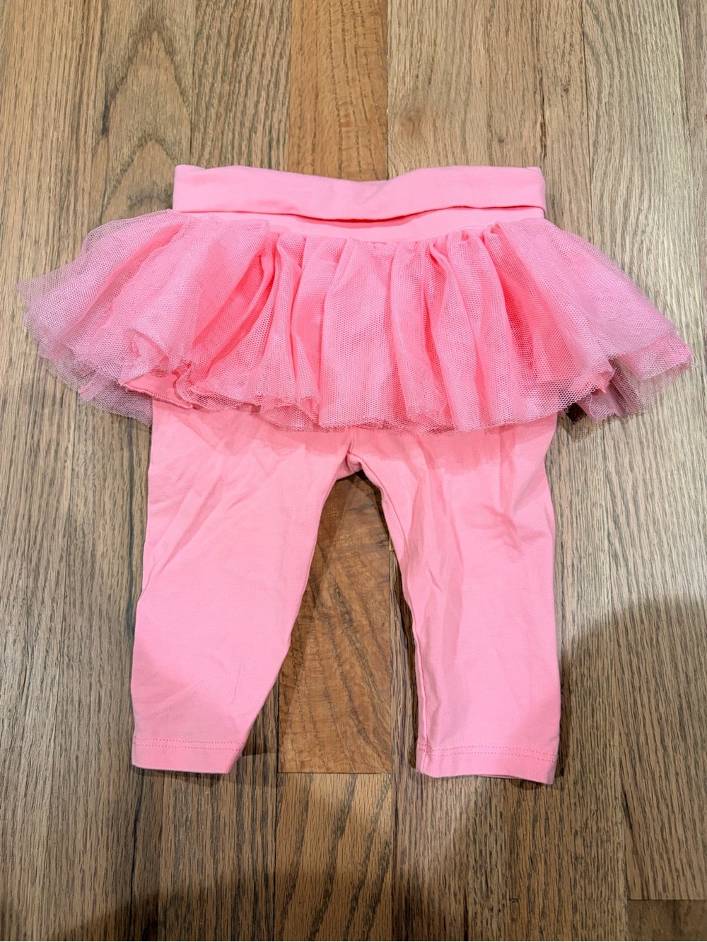 First Impressions baby girl pink tutu leggings